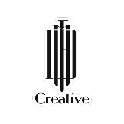 DMF Creative Art Deco design sticker